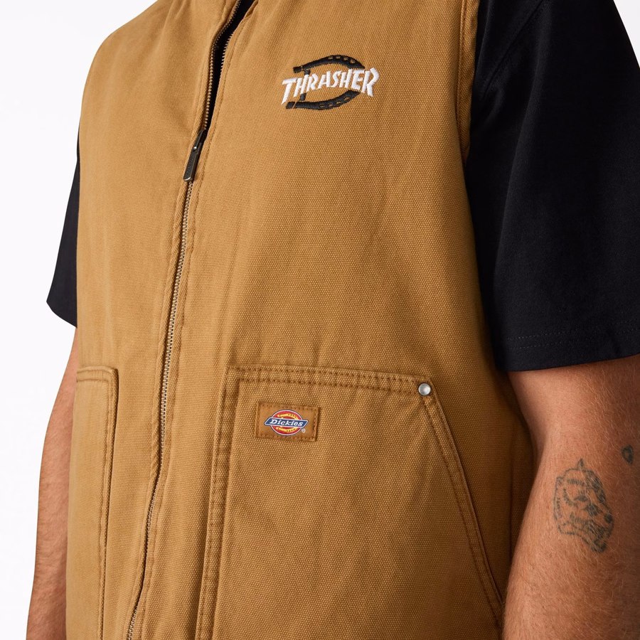 Dickies X Thrasher Αναστρέψιμο Γιλέκο