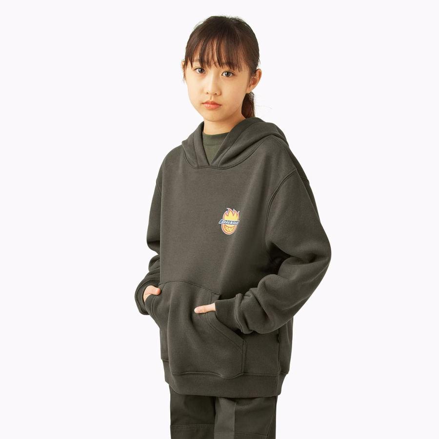 Παιδική μπλούζα με κουκούλα Dickies X Spitfire